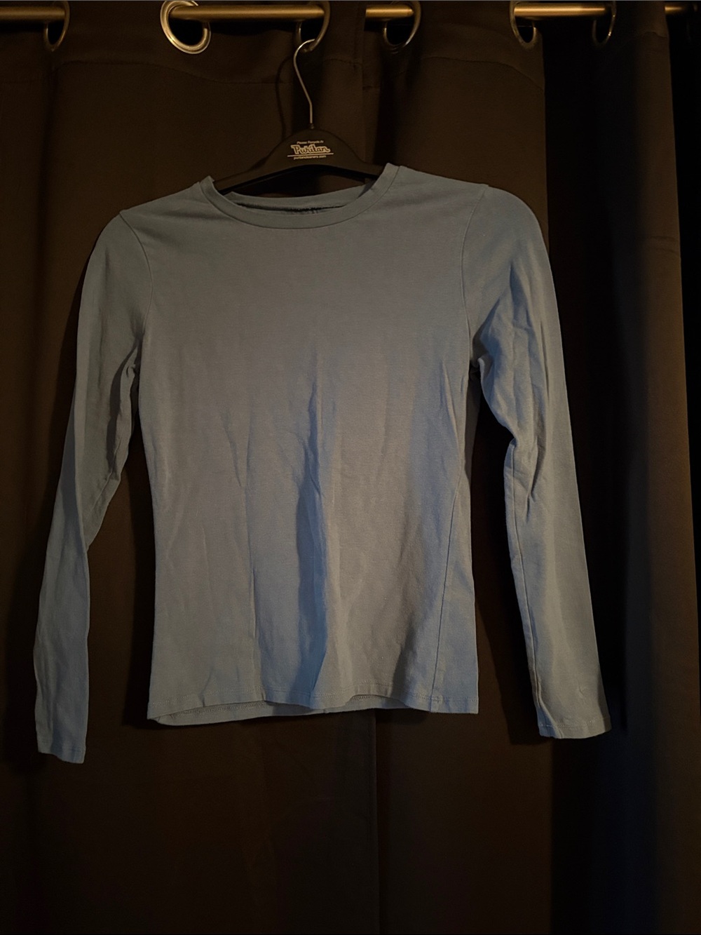 Abercrombie & Fitch Light Blue Long Sleeve Tee